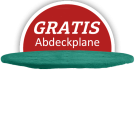 Flat to the ground Trampoline Rechthoekig Magic Circle Pro Zwart 214x305 cm
